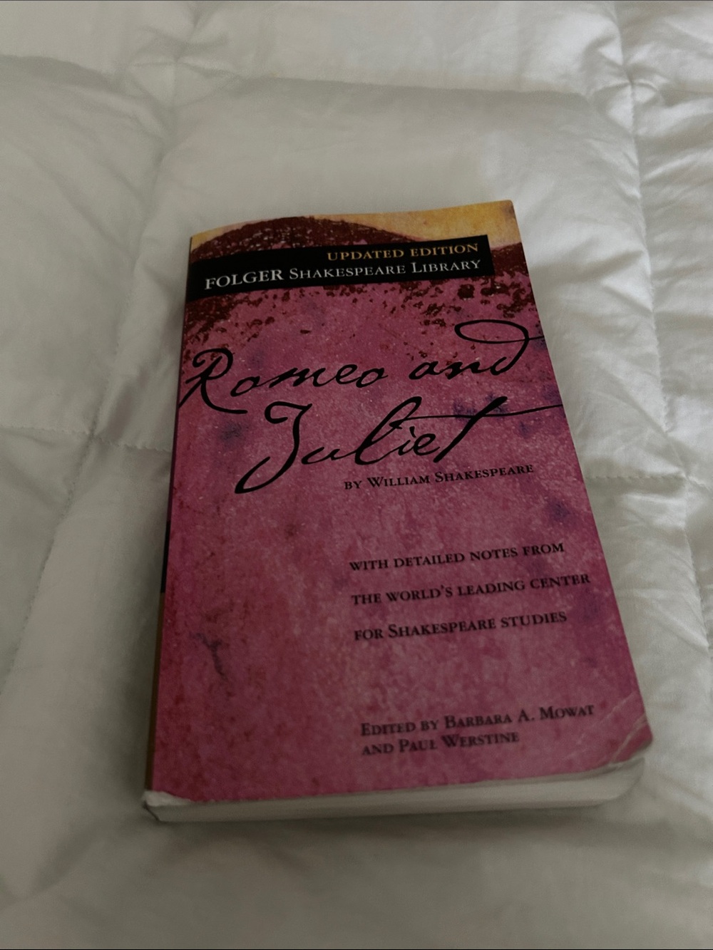 Romeo and Juliet Paperback - has some writing and underlined